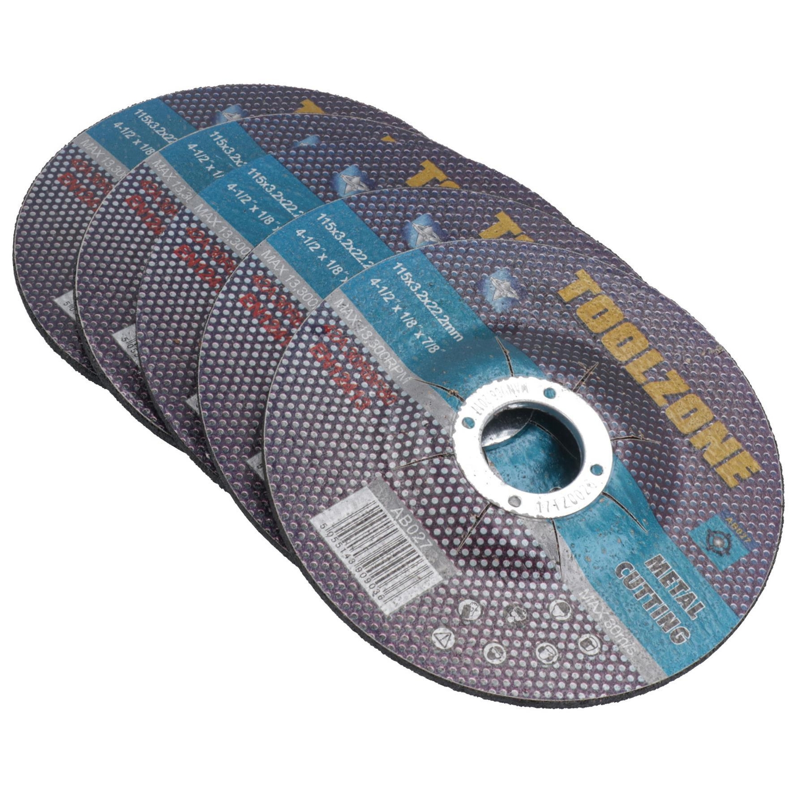 Cutting Discs 4 1/2"" (115mm) Angle Grinder Air Cut Off 3.2mm Thick 20 PACK TE251