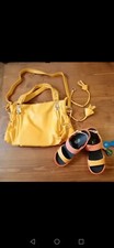 Set Borsa E Sandali Gialli N. 40