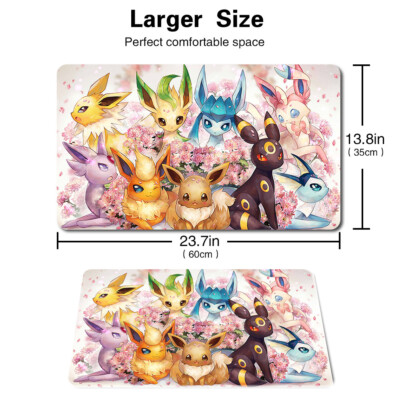469283 - Board Game Pokemon Eevee Playmat Games Mousepad Play Mat
