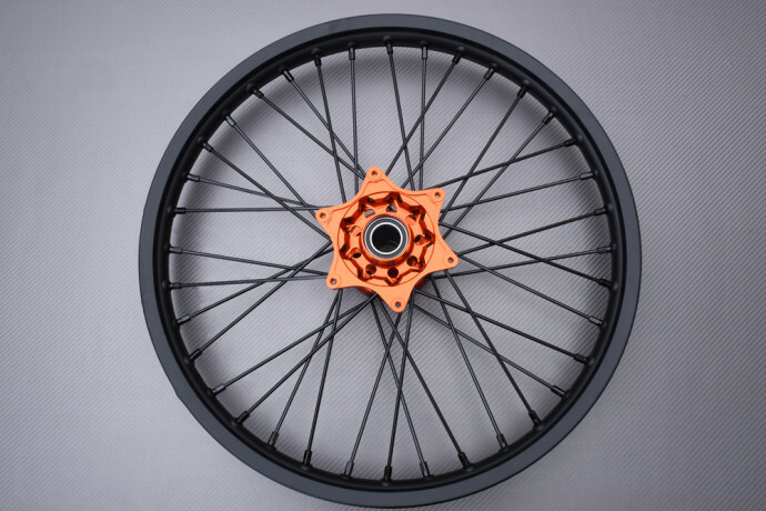Roue Enduro Orange 1,6"x21" pour réparer le train avant HUSQVARNA FE 501