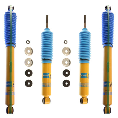 Bilstein 4600 Front & Rear Gas Shocks for 99-16 Ford F-250 F-350 Super Duty RWD