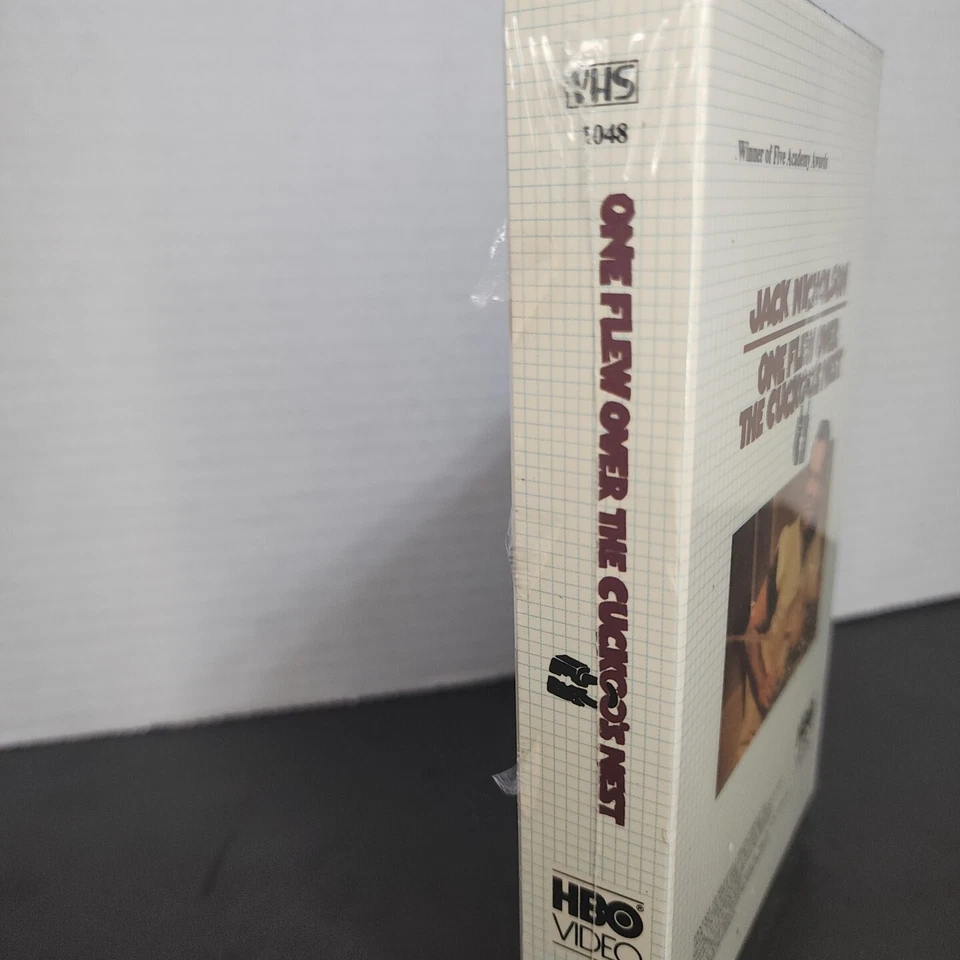 One Flew Over the Cuckoo's Nest VHS FACTORY SEALED Jack Nicholson HBO Video - Image 2 of 4