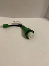 RVGUARD 15 Amp to 50 Amp RV Adapter with Locking Connector 12 Inch 5-15P Male...