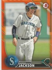 Drew Jackson Seattle Mariners 2016 Bowman Orange Prospect 23/25