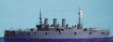 1/350 ISW #4151  USS New York ACR-2 -  Armored Cruiser RESIN  KIT 