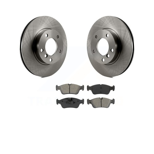 Front Brake Rotor SemiMetallic Pad Kit For BMW Z3 Z4 323i 323Ci 328i