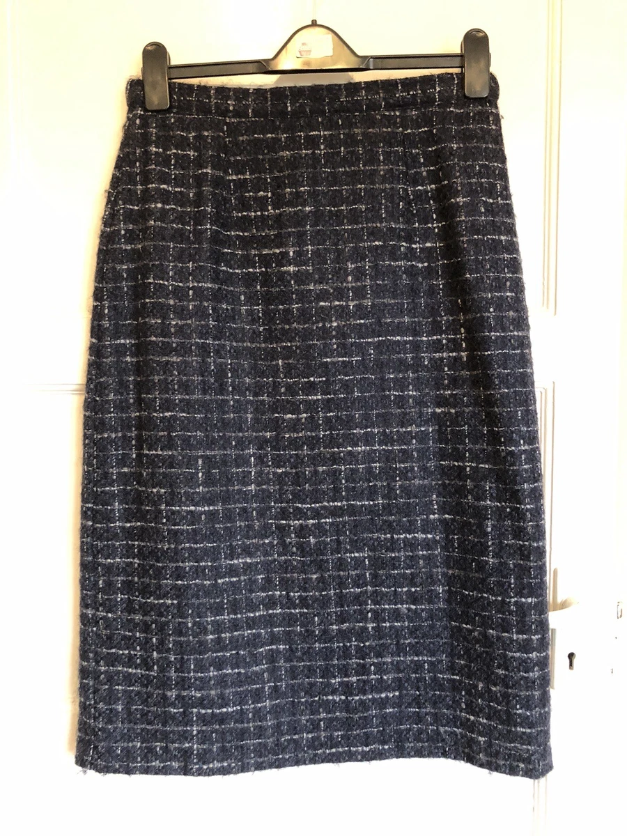 Tweed skirt size clearance 12