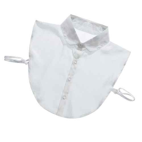 Elegant Ladies Faux Collar Detachable Shirt Dickey Collar Dicky Collar White - Picture 3 of 9