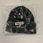Supreme New Era Box Logo Beanie Navy FW24, avec preuve d'achat.