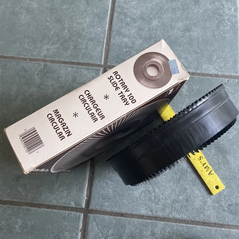 Yankee Circular Magazine 100 Slide Tray Vintage For 2x2 Slides 35mm Carousel - Image 3 of 4