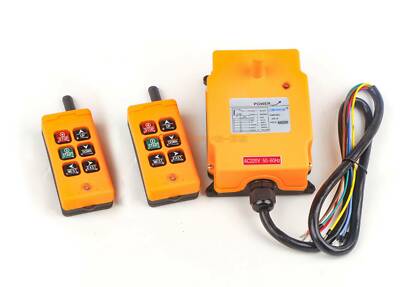2 Tansmitters HS-6 Industrielle Kabellos Crane Schalter Hoist Fernbedienung Neu