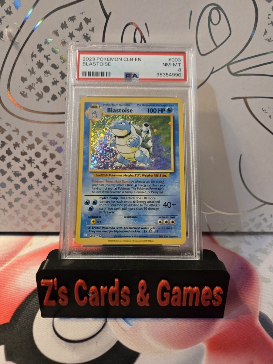 2023 Pokemon Blastoise 003/034 Trading Card Game Classic CLB EN