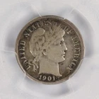 1901-S Barber Dime, San Francisco, Highly Collectible, Scarce Nice Key Date!