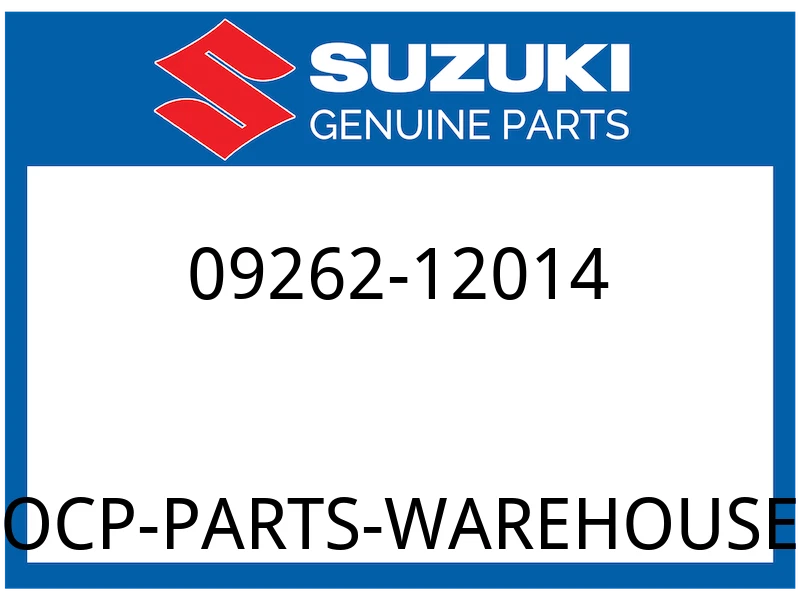 Suzuki OEM Part 09262-12014 BEARING (12X24X6)