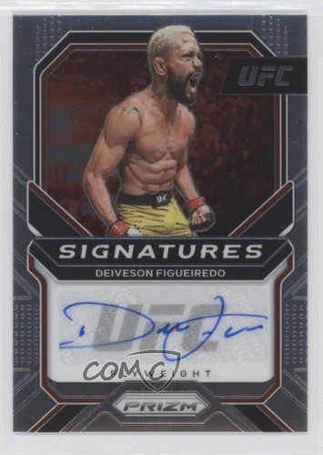 Deiveson Figueiredo #SG-DFG 2021 Panini Prizm UFC Signatures card