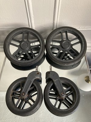 Uppababy Vista 2015-2019 & V2 Stroller Wheel Replacements, Set of 4 OEM Genuine