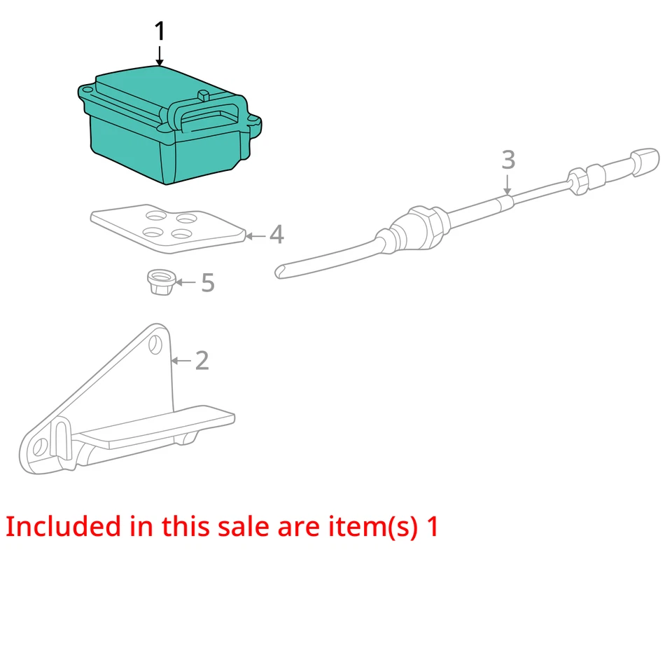 2002 2003 2004 Mercury Mountaineer Cruise Control Module OEM - Image 4 of 4