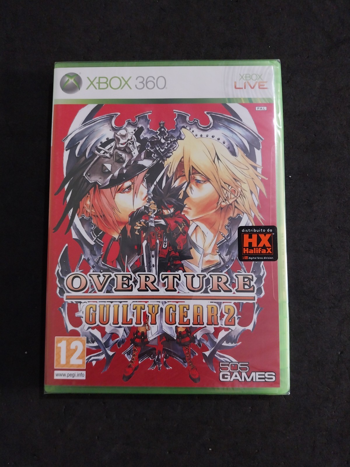 OVERTURE GUILTY GEAR 2 MICROSOFT XBOX 360 XBOX360 PAL ITALIEN NOUVEAU