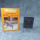 Vintage Atari 2600 Breakout CX2622 Game Program 1978 Boxed Tested Works
