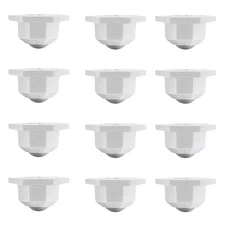 12 Pcs 360 Degree Rotation Sticky Pulley Furniture Rollers Mini Caster Wheels
