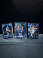 Tristan Da Silva 3 Card Rookie Lot.Hoops silver blue reactive blue ice. rookie card picture