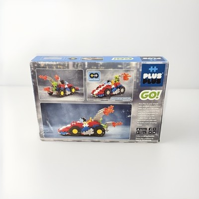 Plus-Plus GO Crazy Cart | 240 Piece STEM Building Set Denmark | Open Box