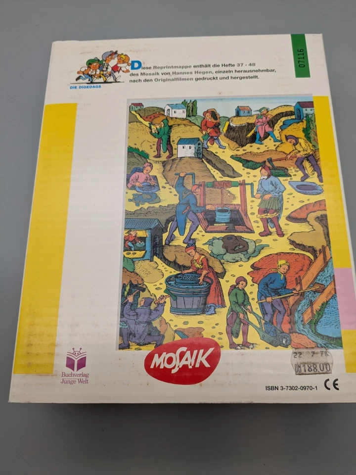 Mosaic Reprint Map Booklet 37-48 Lim. Edition 1995 With Carton B1 - Image 3 of 4