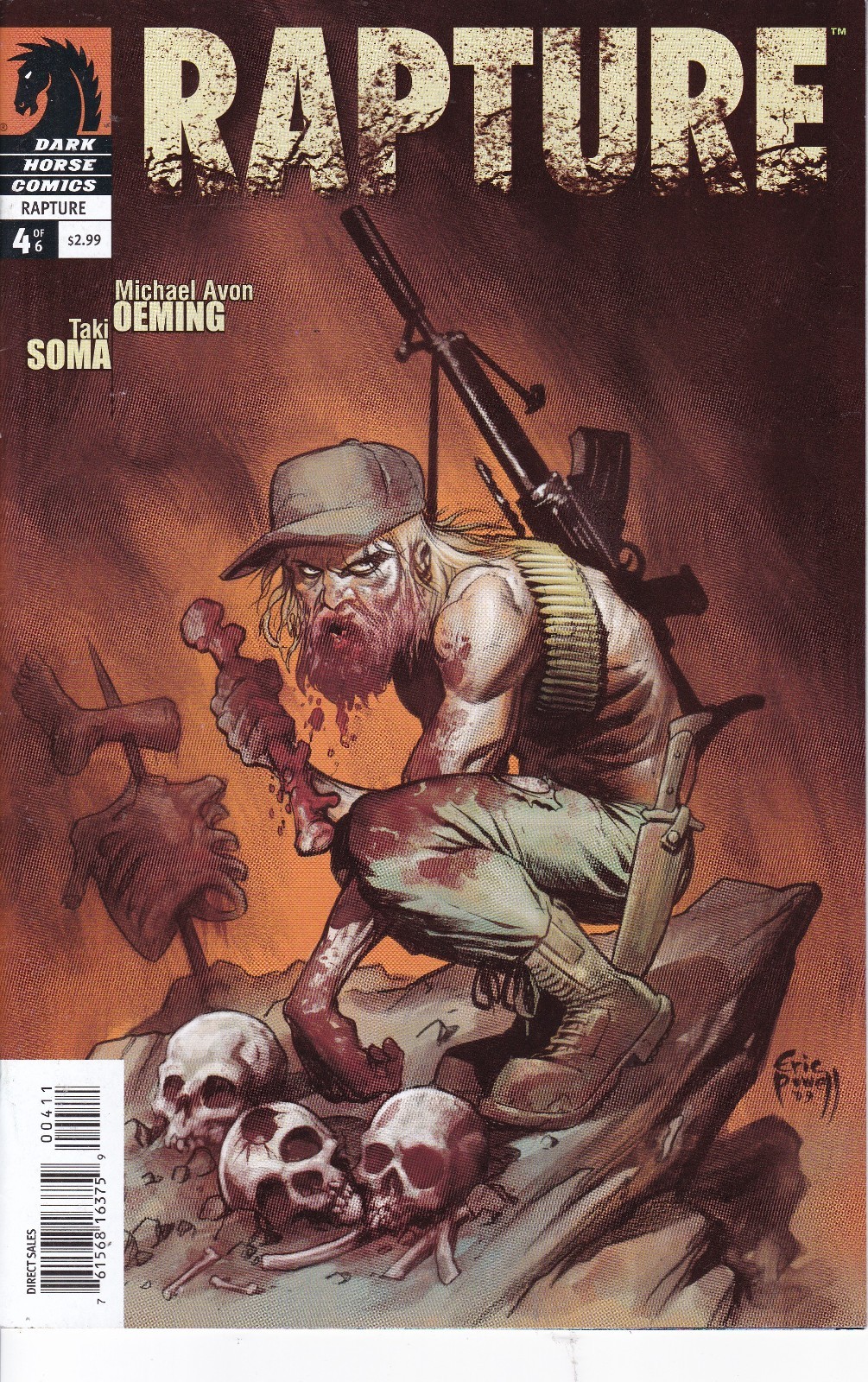 RAPTURE (2009) #4 (of 6) - Cover B - Back Issue-Dark Horse