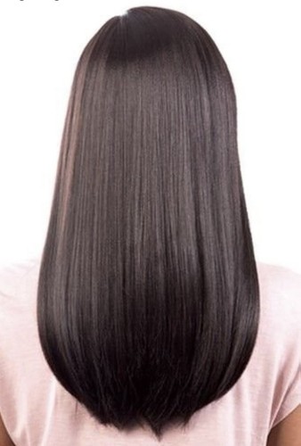 PARRUCCA MOTOWN TRESS Y PEARL F27/26 colore capelli umani lisci sensazione yaky - Foto 5 di 6