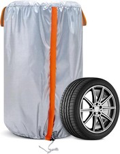 Large Tire Covers for Storage, Seasonal Tire Storage Bag 420D Oxford M-32 Inch
