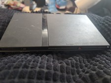 Sony PlayStation 2 PS2 Slim Console - Charcoal Black Tested Working