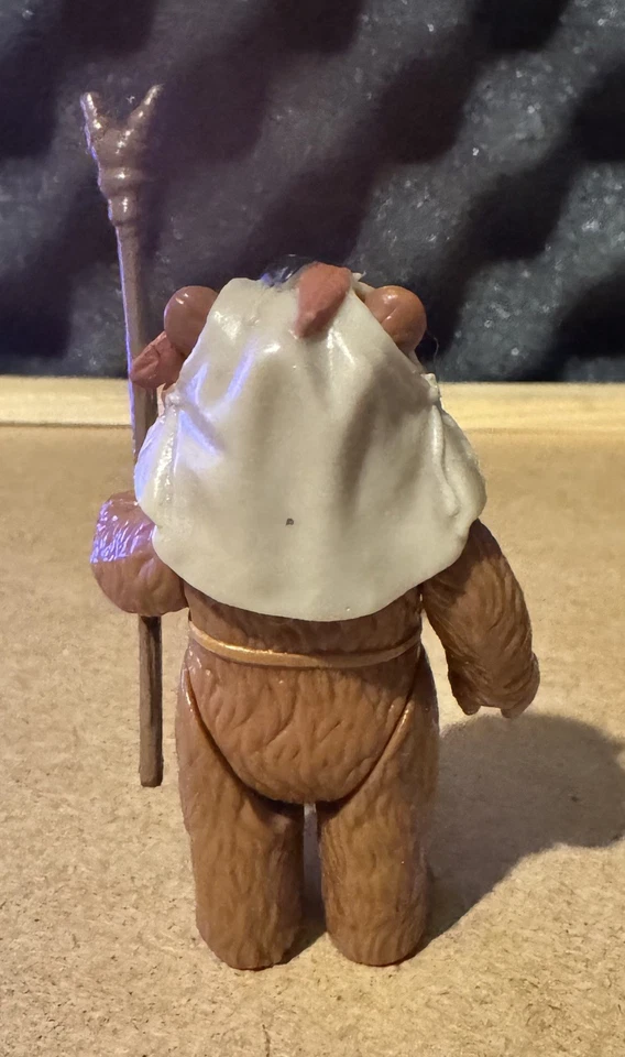 Figura de colección Star Wars Paploo últimos 17 Ewok Kenner POTF Foto 3 de 3