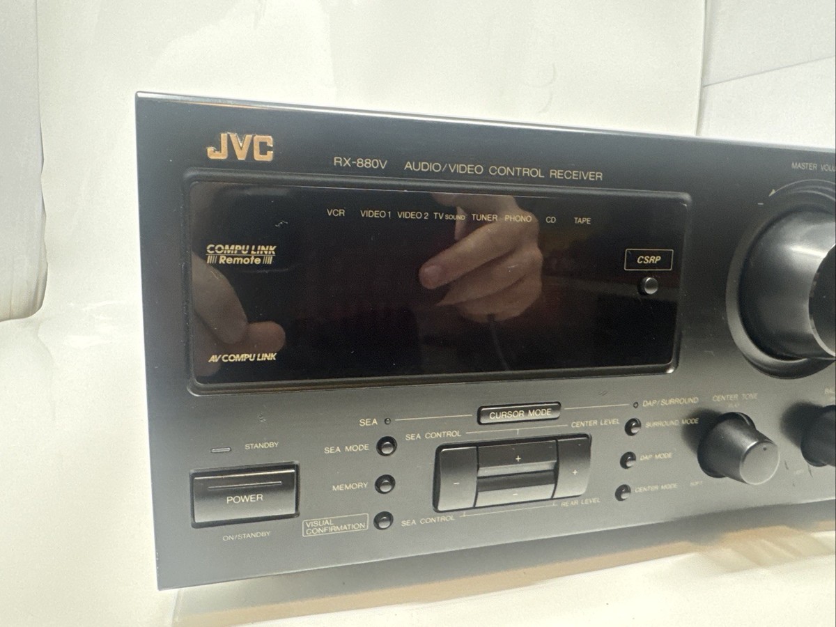 JVC RX-880V Stereo Receiver Dolby Pro Logic Audio Video Control