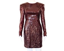 AZAZIE ATELIER Arielle Cabernet Mini Dress - US 0