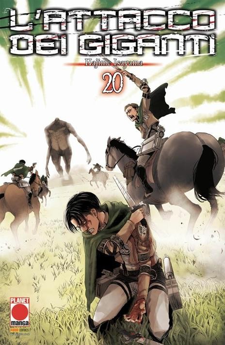 Panini Comics Fumetto L'attacco Dei Giganti 20 - Immagine 3