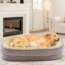 Orthopedic Dog Bed for Medium, Large Dogs Breeds, High Density Egg Crate Foam...