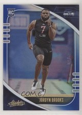 2020 Panini Absolute Rookie Spectrum Blue 9/50 Jordyn Brooks #163 0cz