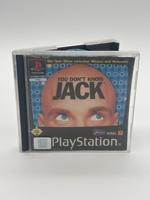 PS1 Sony PlayStation 1    You don't know Jack - CIB/ PAL