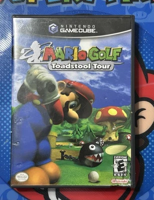 Mario Golf: Toadstool Tour (Nintendo GameCube, 2003) Caja Completa Dañada - Imagen 1 de 4