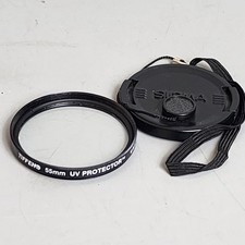 Tiffen 55mm UV Filter Sigma 55mm Lens Cap