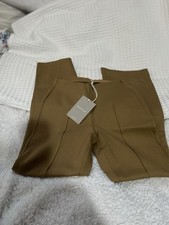 EVERLANE Pants Womens XS Camel-Stretch Pont Pull On Size Zip . 