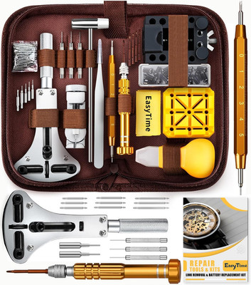 Ultimate Watch Repair Kit with Link Remover, Back Case Opener & Manual
