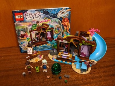 LEGO Elves Dragon Egg Precious Crystal Mine 41177 Complete minus box &spareparts