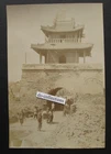 CHINA antique photo 1900 TIENTSIN Tianjin Walled city gate Boxer Rebellion