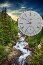 Pocket Watch Antique Working, Waltham, 16s, Bond Street-G, 11-J, M-1888, Mvnt