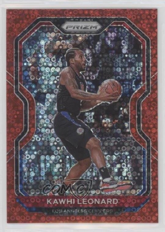 2020-21 Panini Prizm Fast Break Red Prizm /125 Kawhi Leonard #209