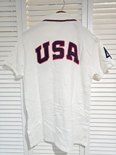 Vintage Polo Ralph Lauren Snowbeach Rare 1992 Stadium USA Shirt Size M