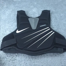 Nike Vandal Lacrosse Chest Protector Kids Large Black Padded Gear Guard