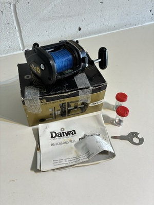 #ad #ad DAIWA PROCASTER MAGFORCE PMF 57H BAITCASTING MULTIPLIER LURE FISHING REEL VGC GBP 59.99