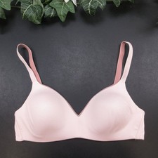 Calvin Klein Bra Women's Pink Small T-Shirt Wireless Padded